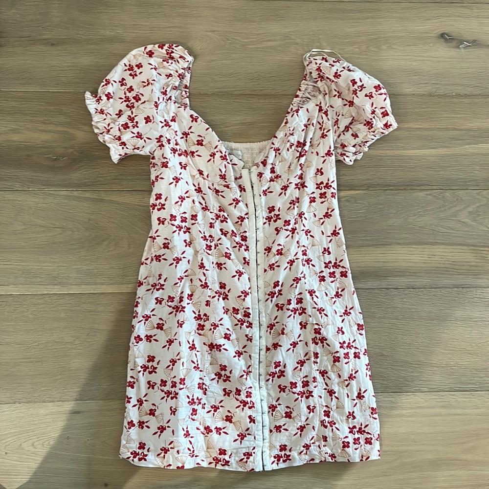 Urban Outfitters floral fitted mini dress